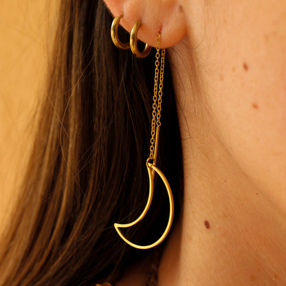 Pendientes Moon Large